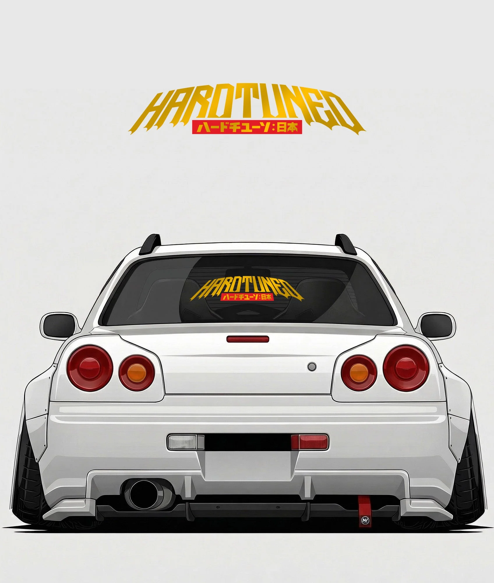 Hardtuned Arch Vinyl Sticker - Image 7