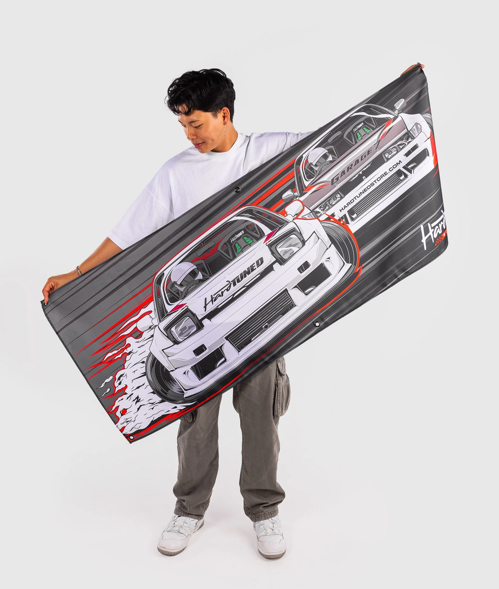 Hardtuned Drift Team Battle Garage Flag - Image 2