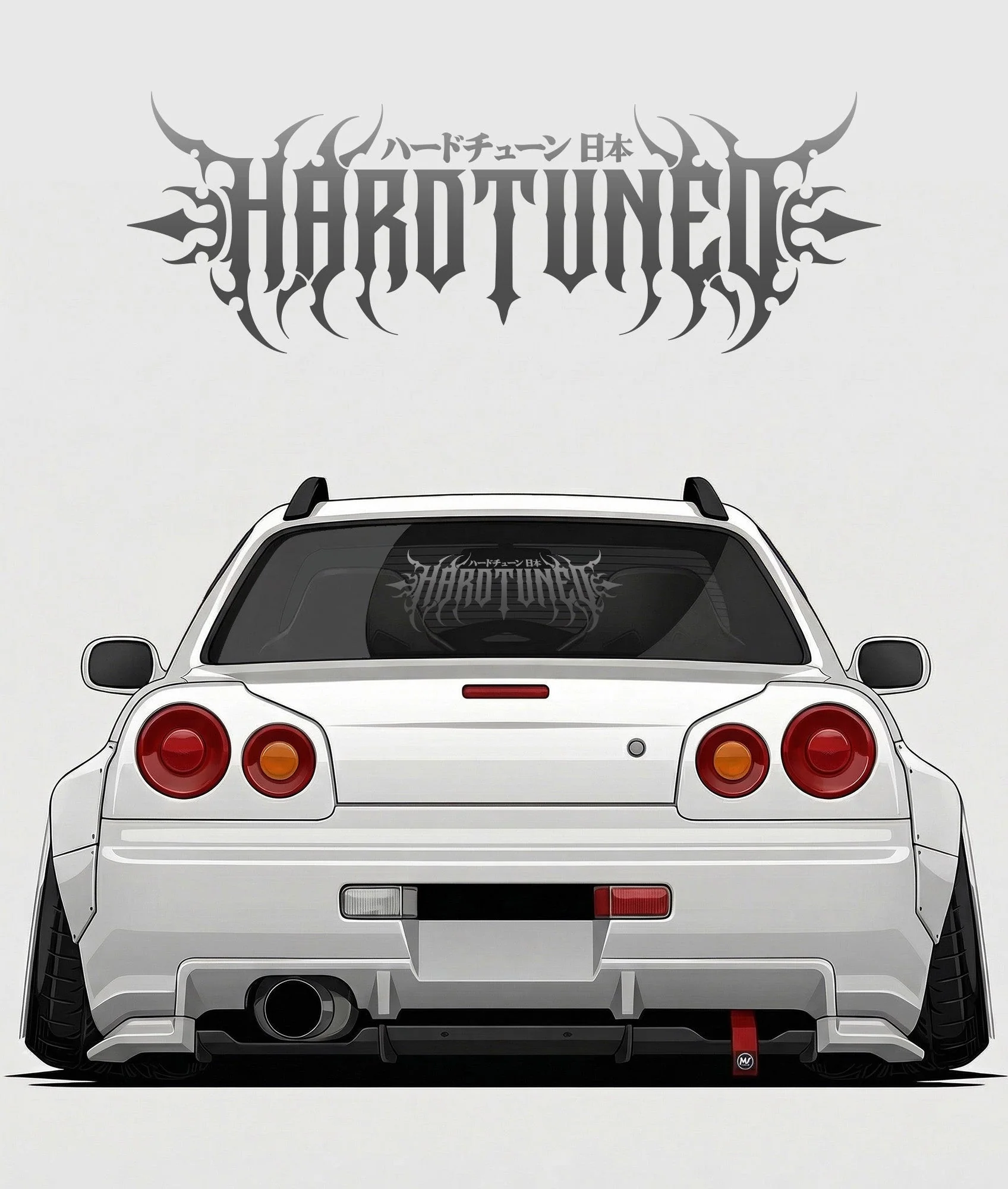 Hardtuned Metal Vinyl Sticker - Image 5