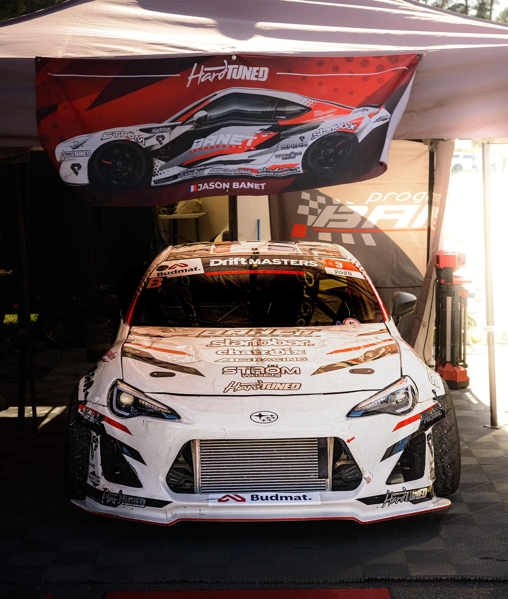 Jason Banet GT86 Garage Flag - Image 2