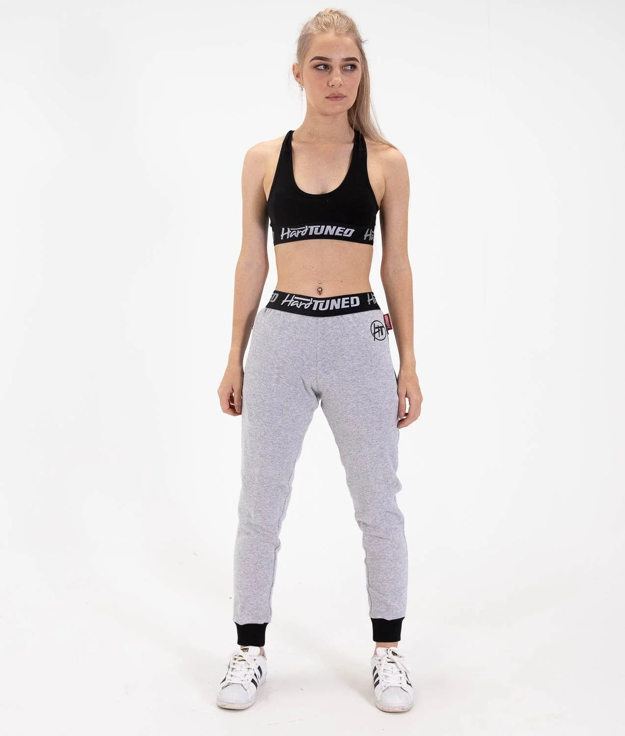 Ladies Power Over Trackies - Grey - Image 2