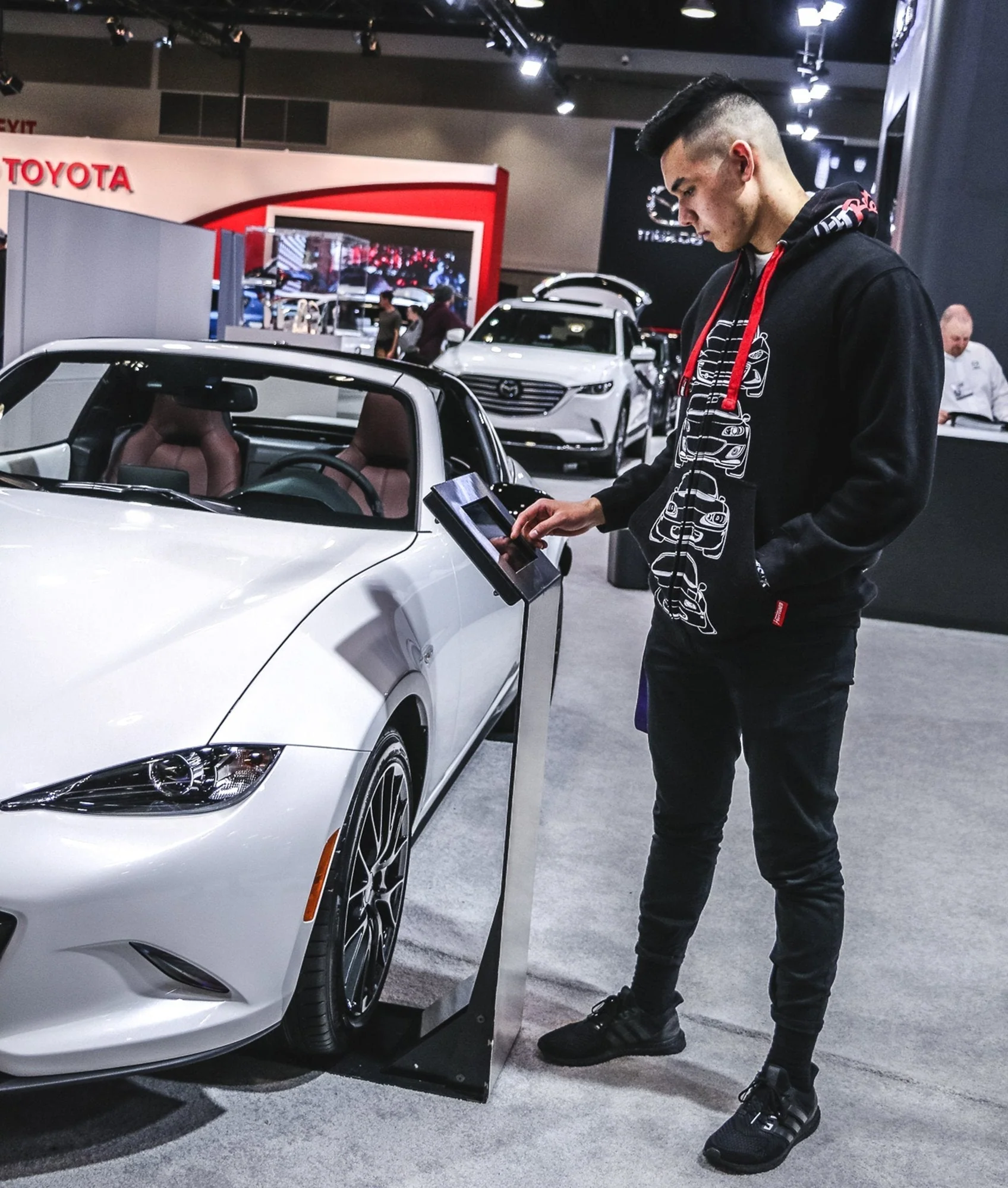 Mazda MX-5 Miata Roadster Hoodie - Image 2