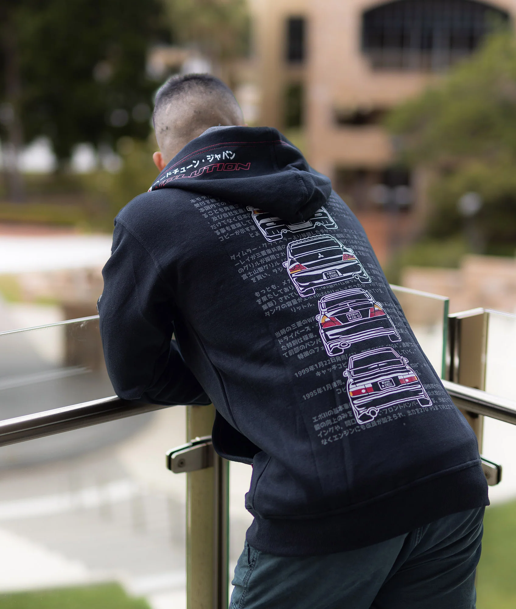 Mitsubishi Evolution Hoodie - Image 7