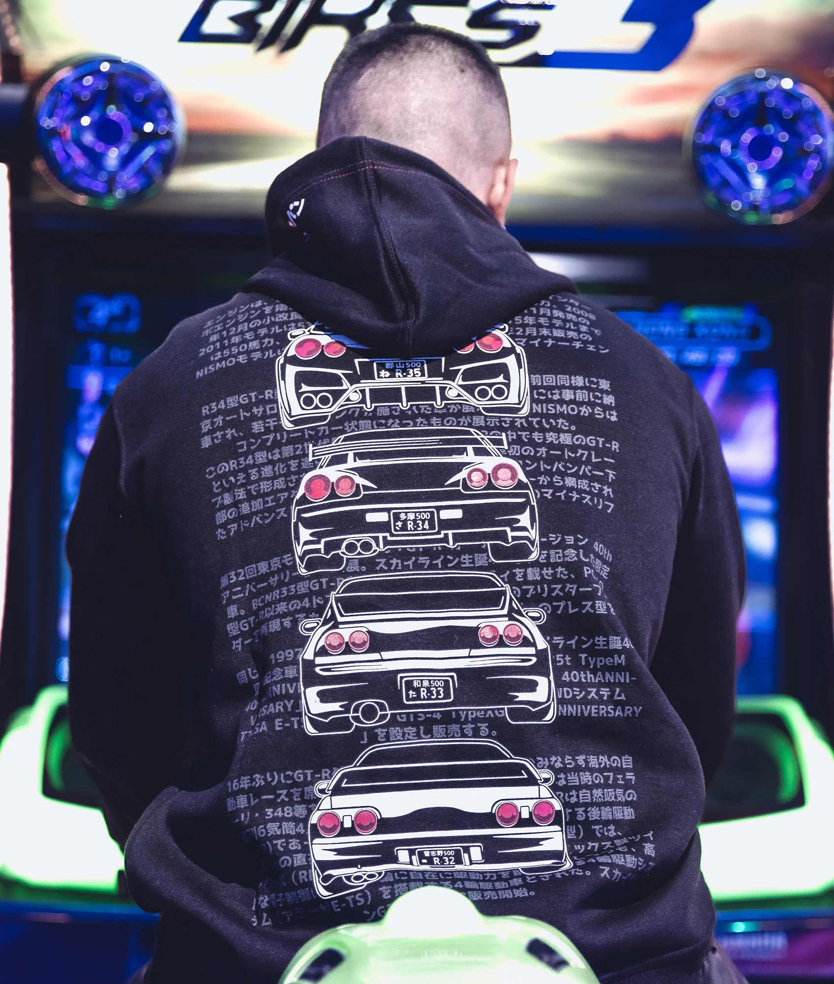 Nissan Skyline GTR Hoodie - Image 8