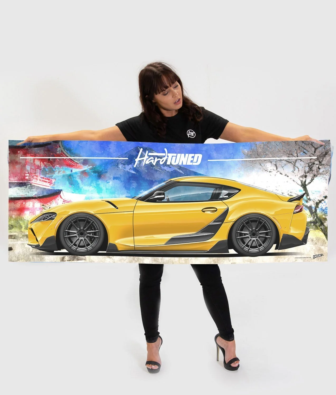Toyota Supra MKV Garage Flag - Image 6