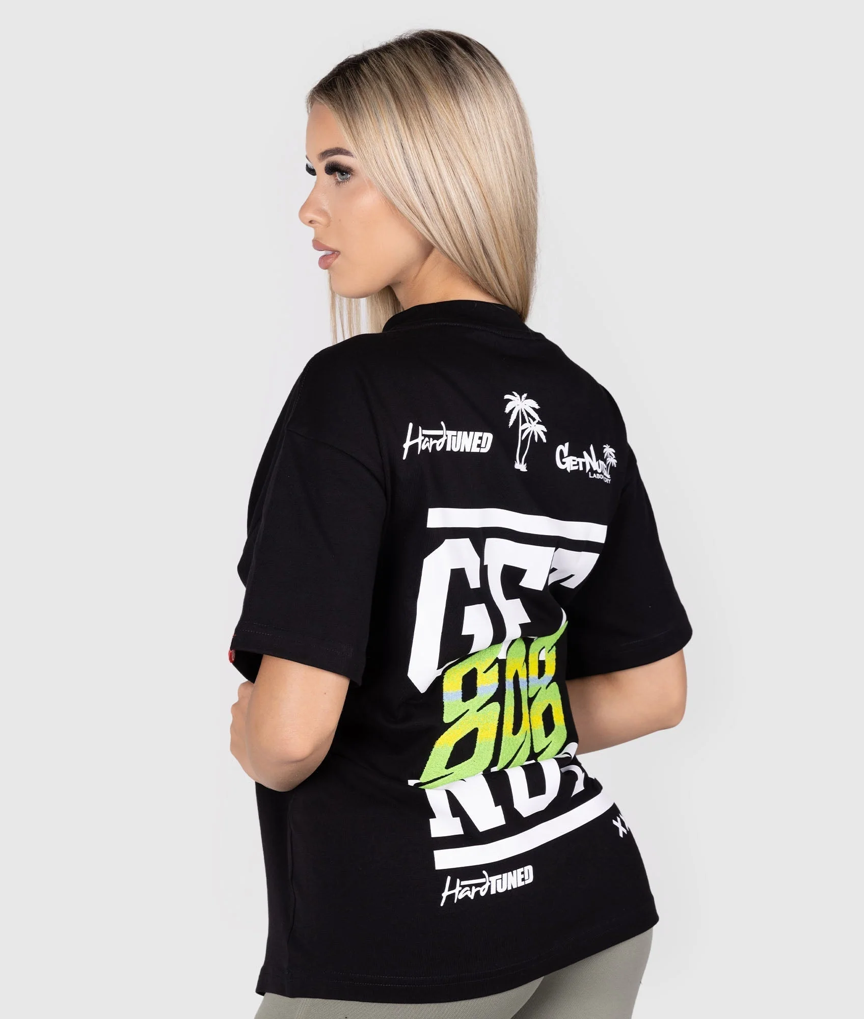 Women's Forrest Wang / Get Nuts Labs College Tee